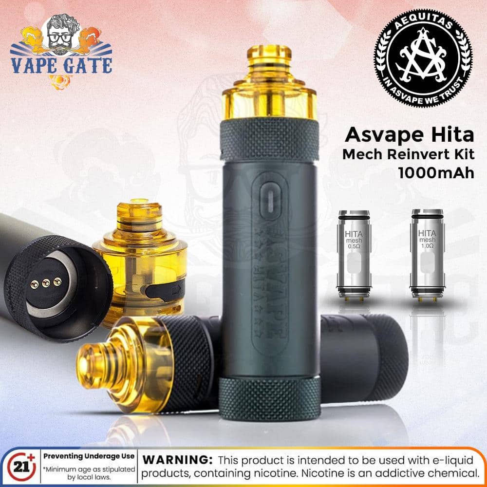 Asvape Hita Mech Reinvert Kit 1000mAh
