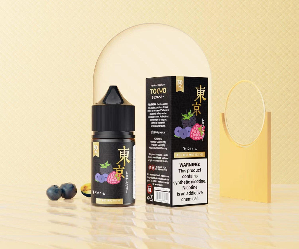 Tokyo Golden Series Triple Berries Saltnic 30ml