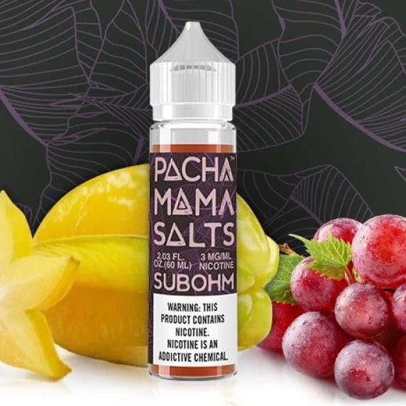 Pachamama Sub Ohm Salt Starfruit Grape - Charlie's Chalk Dust