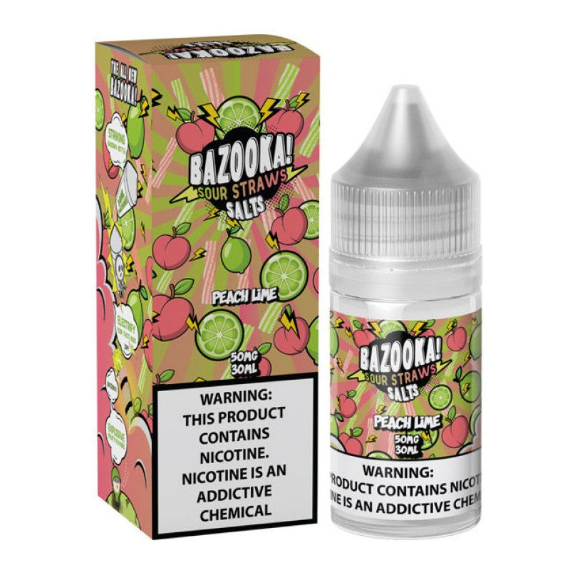 Peach Lime 30ml SaltNic by Bazooka