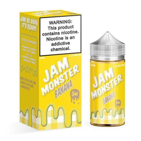 Banana E liquid by Jam Monster