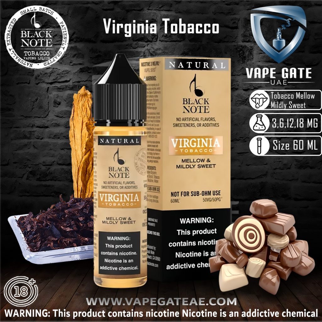 Black Note Virginia Tobacco 60ML