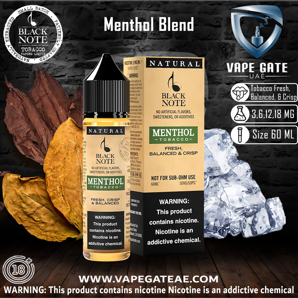 Black Note Menthol Blend 60ML