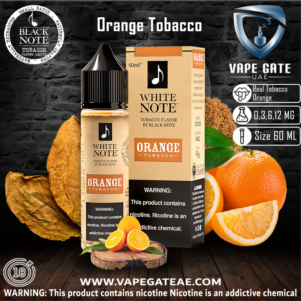 WHITE NOTE - Orange Tobacco 60ML