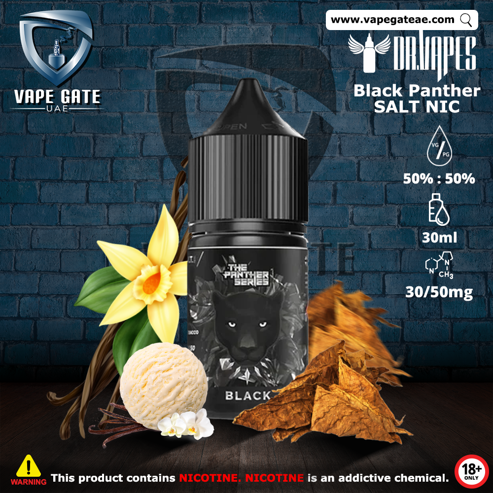 Black Panther 30ml Saltnic by Dr. Vapes