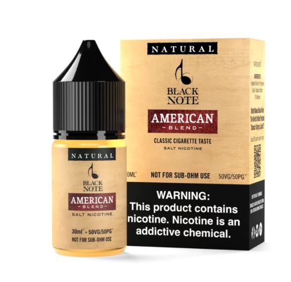 Black Note American Blend Saltnic 30ml