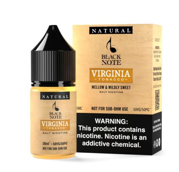 Black Note Virgina Tobacco Saltnic 30ml