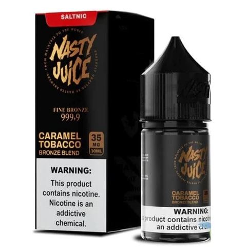 Bronze Blend 30ml Saltnic by Nasty (Caramel Tobacco)