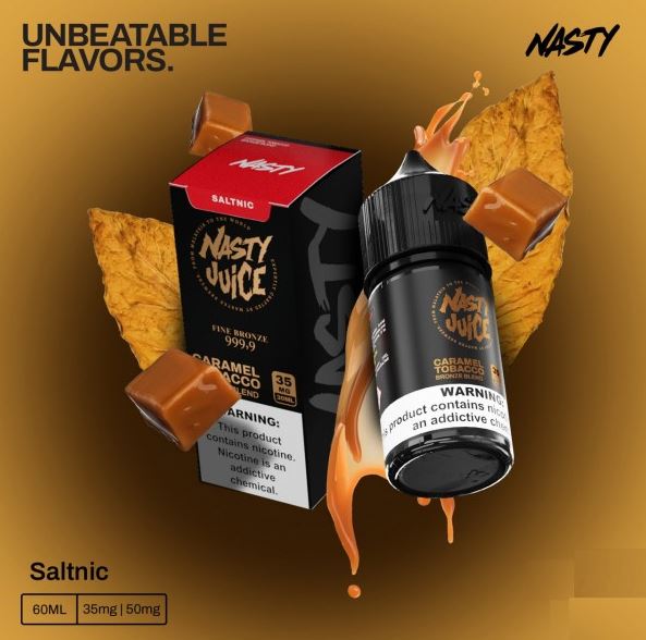 Bronze Blend 30ml Saltnic by Nasty (Caramel Tobacco)
