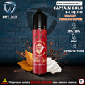 Captain Gold Creamy Tobacco Coffee E-Liquid by Joosy World
