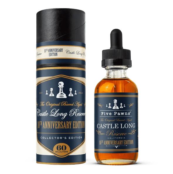 Castle Long - 60ml E liquid by Five Pawns California