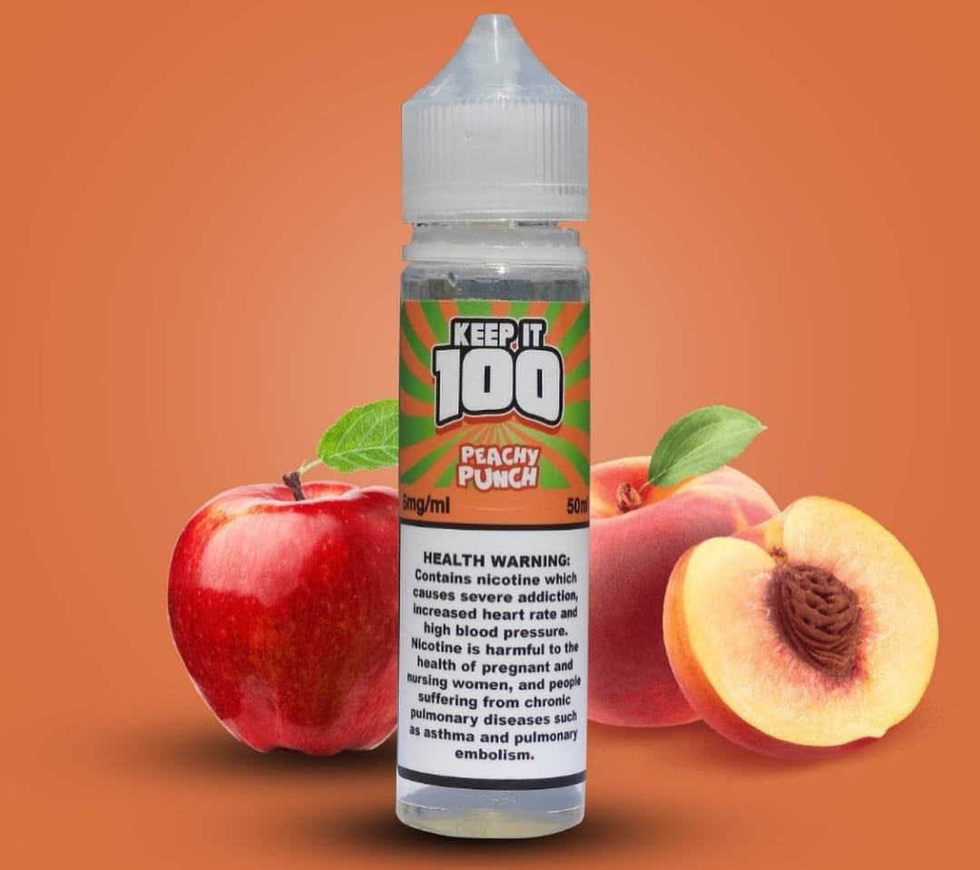 Peachy Punch E Liquid by Keep It 100