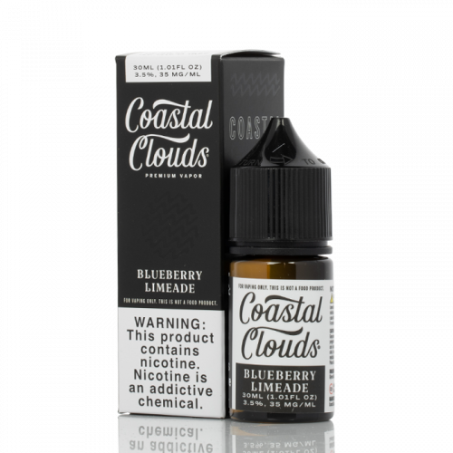 BLUEBERY LIMEADE - COASTAL CLOUDS 30ML SALTNIC