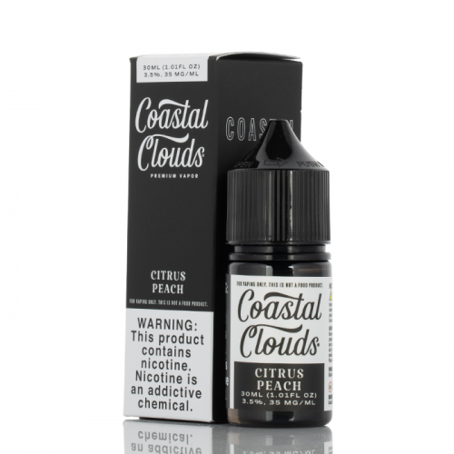 CITRUS PEACH - COASTAL CLOUDS 30ML SALTNIC