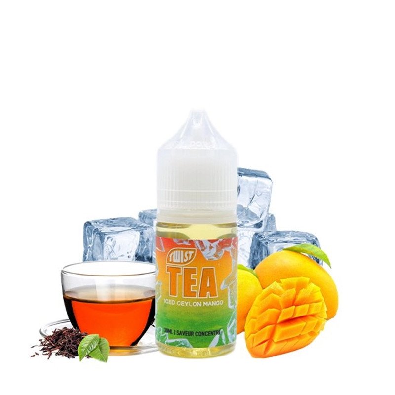 Iced Mango Ceylon Tea 30ml Salt by Twist Tea PGVG