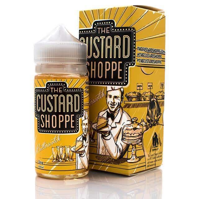 The Custard Shoppe Butterscotch Custard 30ml Saltnic