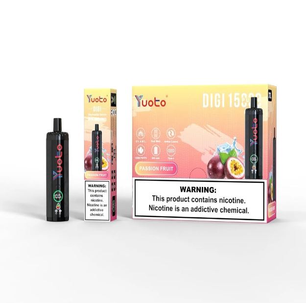 Yuoto Digi 15000 Rechargeable Disposable Vape