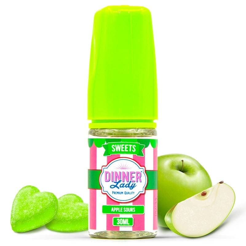 Tuck Shop Apple Sours SaltNic -  Dinner Lady