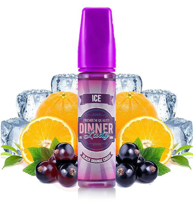 Black Orange Crush Ice - Dinner Lady
