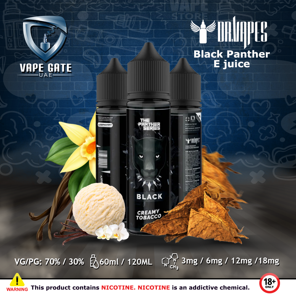 Black Panther E juice by Dr. Vapes