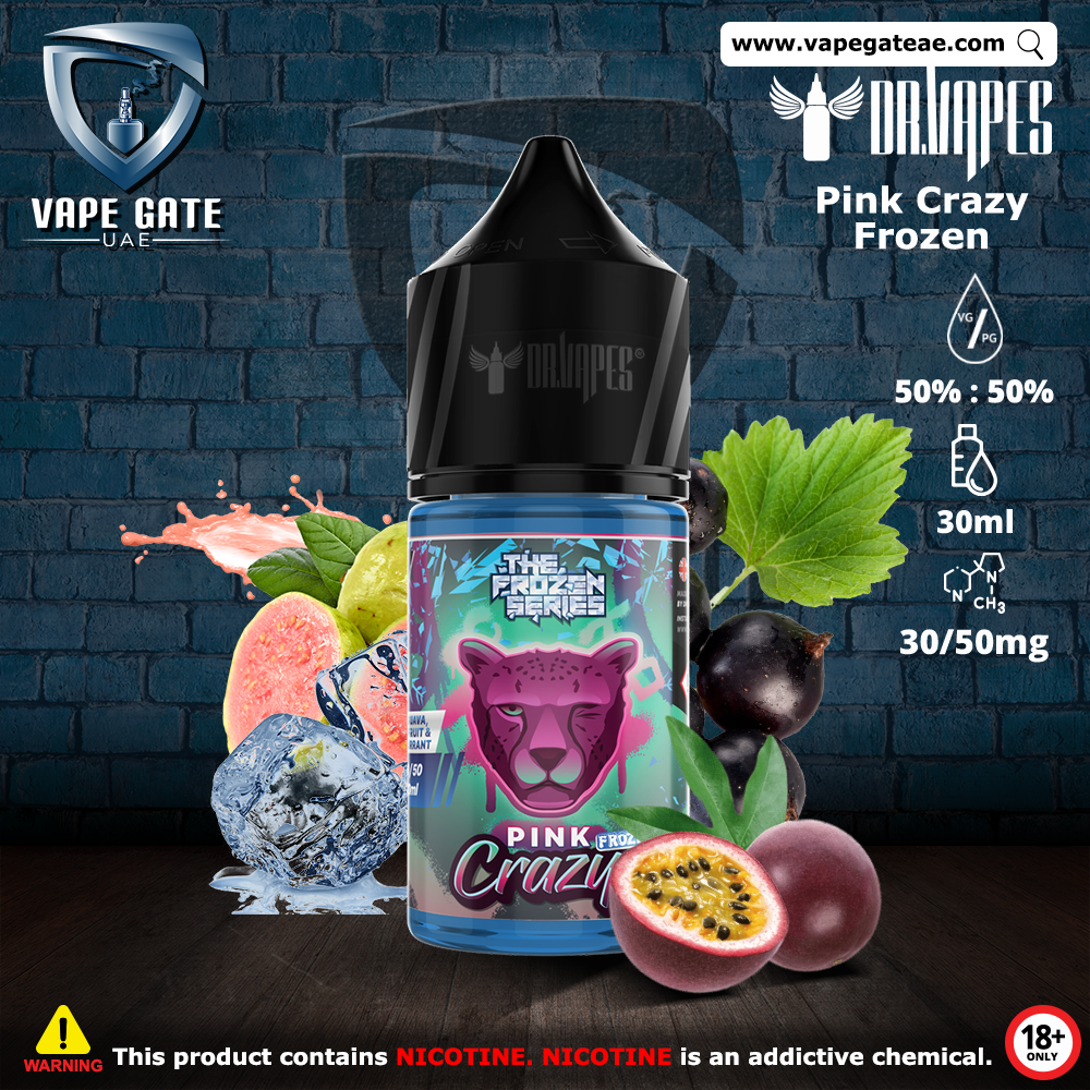 Pink Crazy Frozen 30ml SaltNic by Dr. Vapes