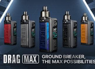 VOOPOO DRAG MAX 177W TC KIT WITH PNP TANK