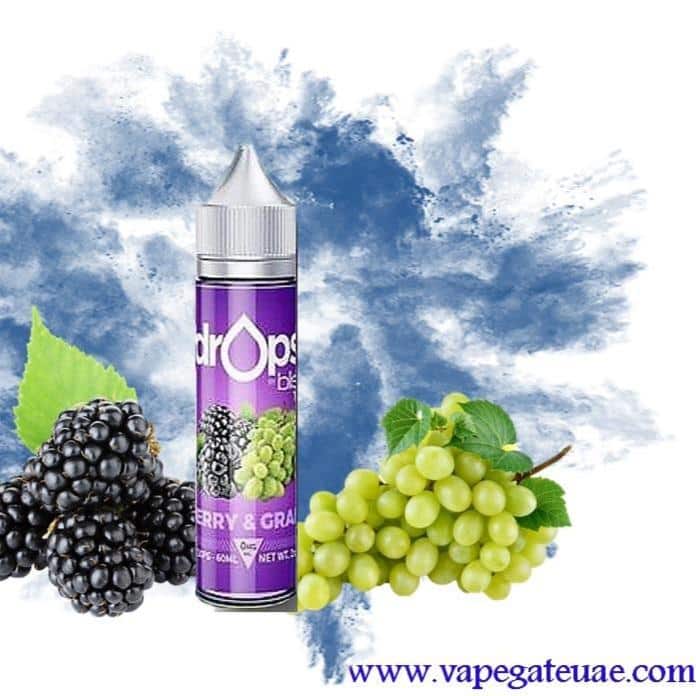 Berry and Grape 60ml E juice by Drop by Blis