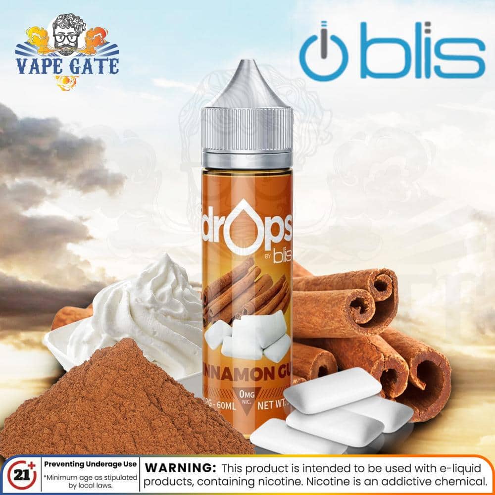 Cinnamon Gum 60ml E juice by Drop by Blis