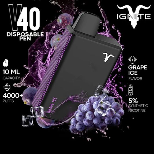 IGNITE - V40 (4000+ Puffs) Disposable Vape