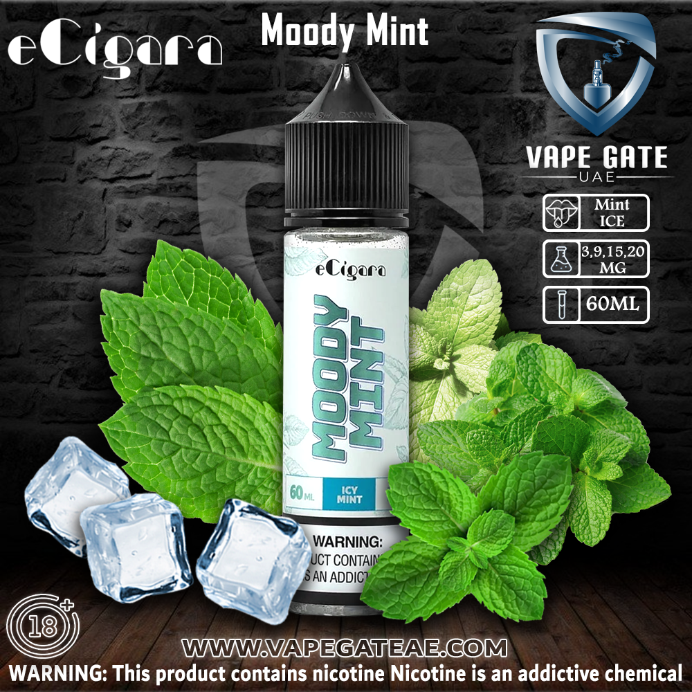 Moody Mint E Liquid by eCigara