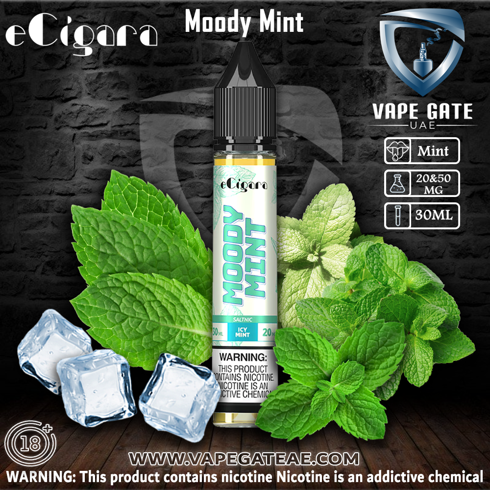 Moody Mint Saltnic by eCigara