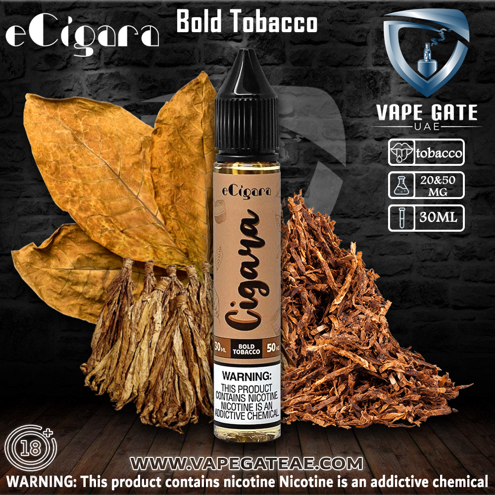 Cigara Bold Tobacco Saltnic by eCigara