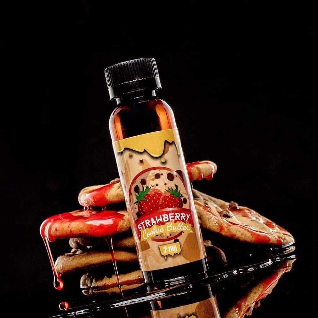 Strawberry Cookie Butter 60ml E juice by Vape Treats
