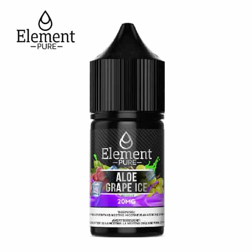 ELEMENT PURE - ALOE GRAPE ICE SALTNIC 30ML