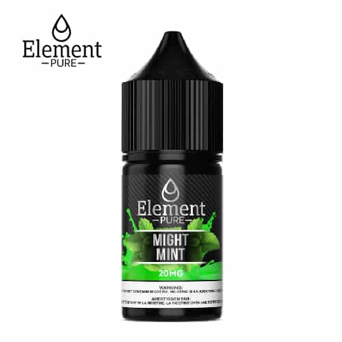 ELEMENT PURE - MIGHT MINT SALTNIC 30ML