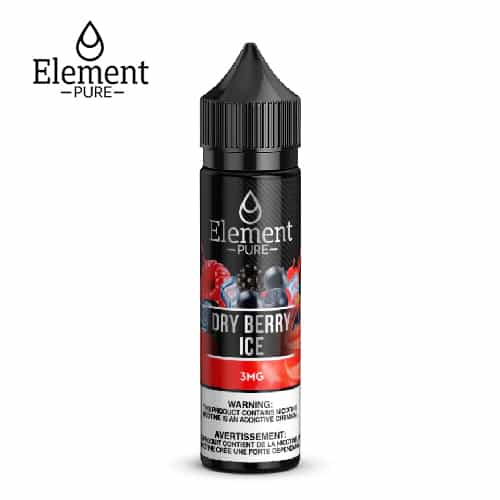ELEMENT PURE - DRY BERRY ICE ELIQUID (60ML)