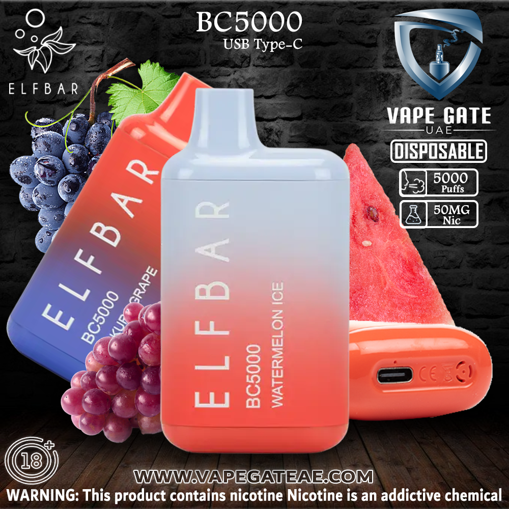 ELF Bar BC5000 Puffs Disposable Pod Device