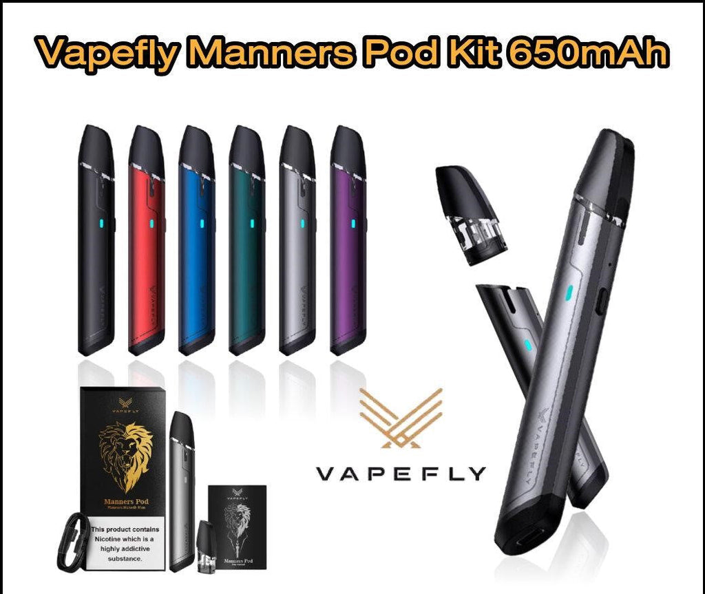 VAPEFLY MANNERS POD KIT 650MAH