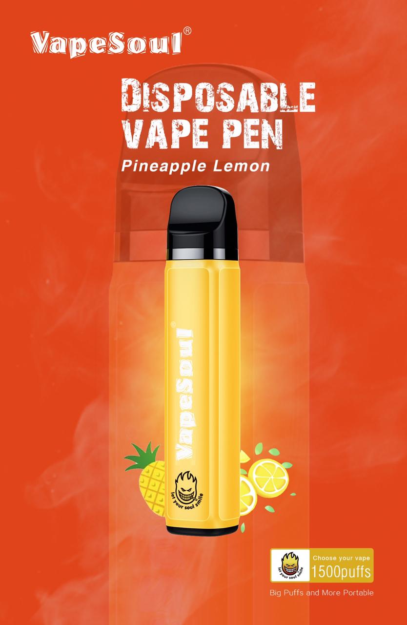 VAPESOUL - SMILE II (50MG - 1500 PUFFS)