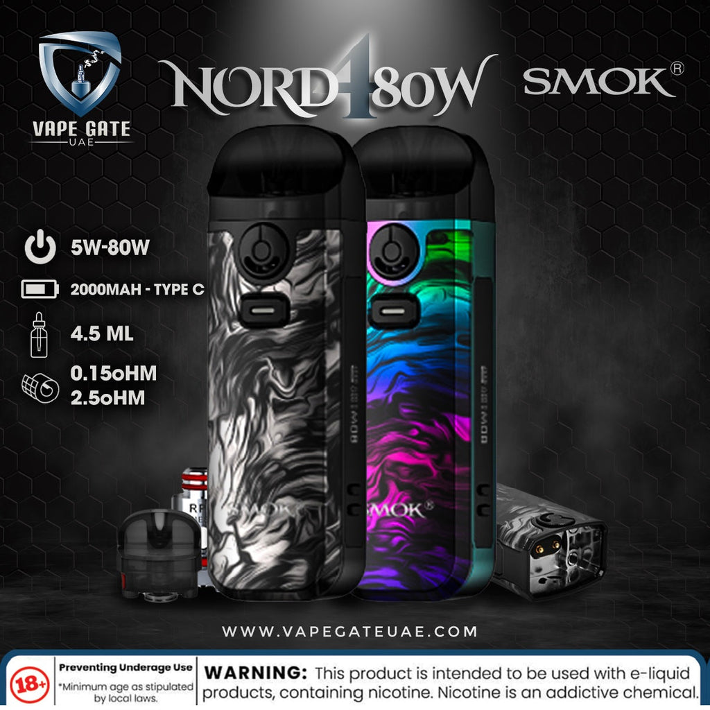 SMOK Nord 4 80W Pod Kit 2000mAh