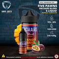 MANGO PASSION - ORCHARD BLEND FRUIT 60ML ELIQUID BY FIVE PAWNS