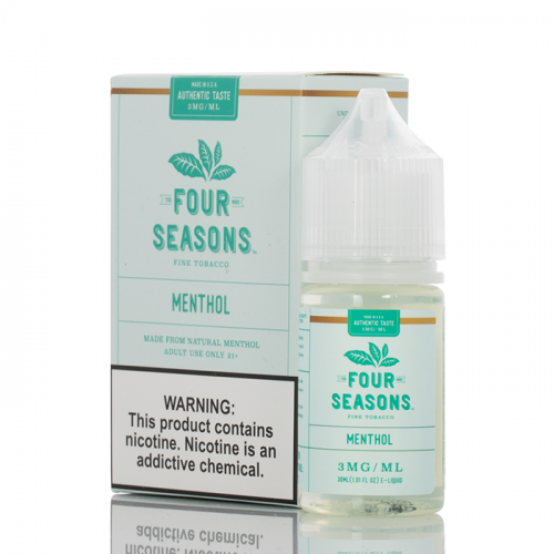 MENTHOL ELIQUID - FOUR SEASONS FINE TOBACCO