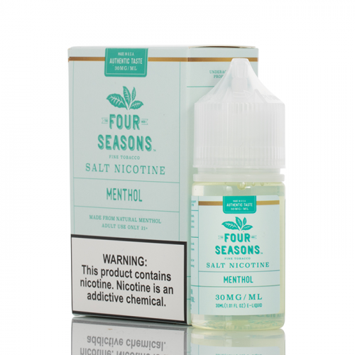 MENTHOL SALT - FOUR SEASONS FINE TOBACCO 30ML