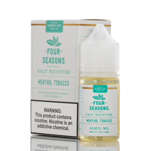 MENTHOL TOBACCO SALT - FOUR SEASONS FINE TOBACCO 30ML