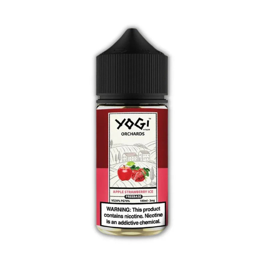 Yogi Orchards E Liquid Apple Strawberry Ice
