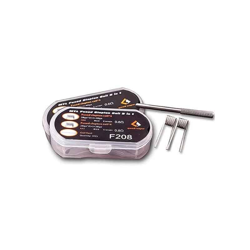 GeekVape F208 MTL Fused Clapton Coil 2 in 1 Coil Kit