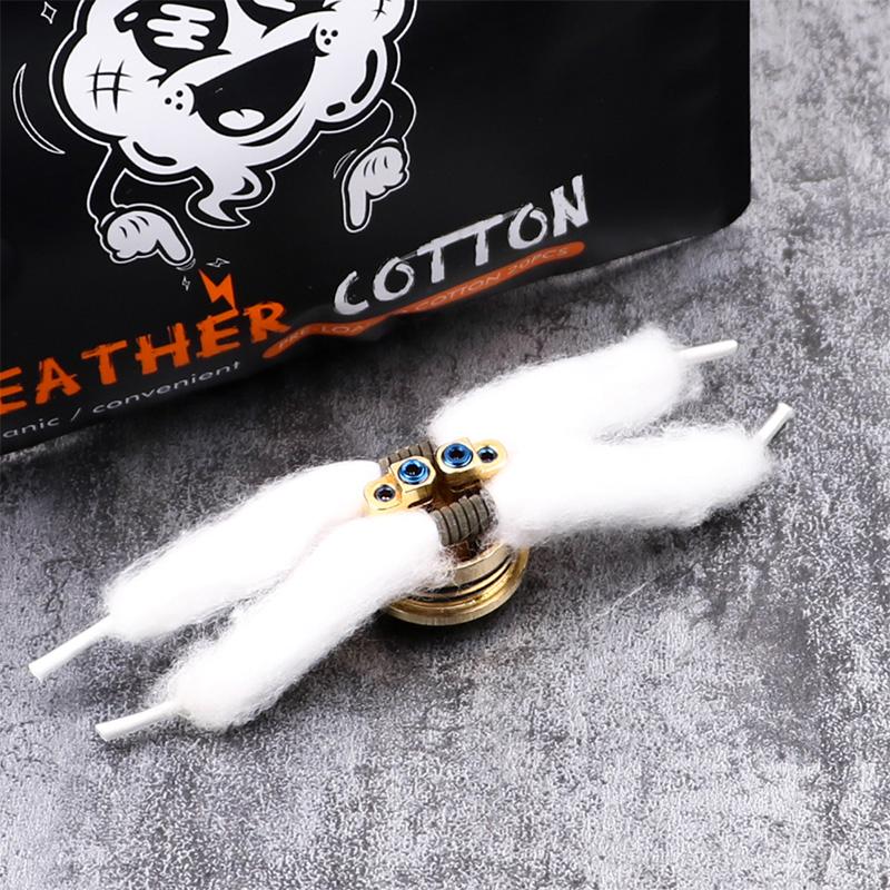 Geekvape Squares of Feather Organic Cotton 20pcs