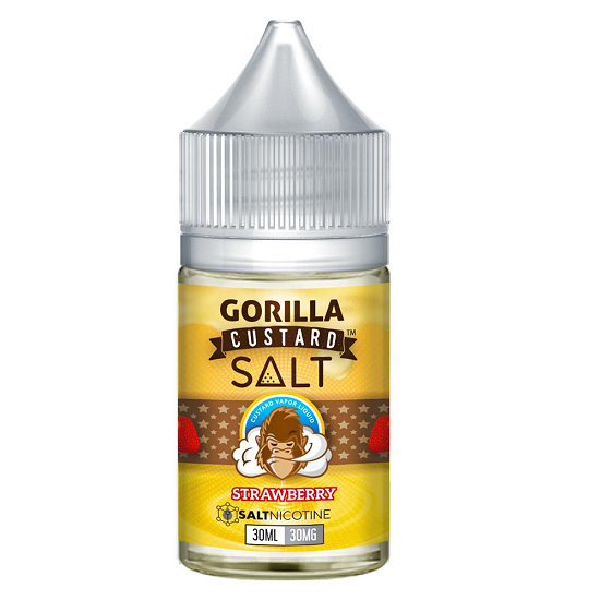 Strawberry Gorilla Custard SaltNic by E&B Flavor