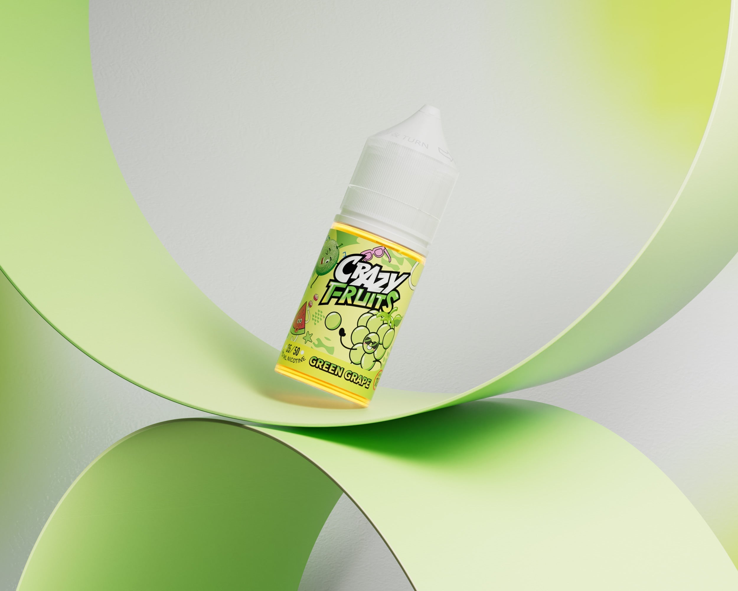 Tokyo Crazy Fruits Green Grape Saltnic 30ml
