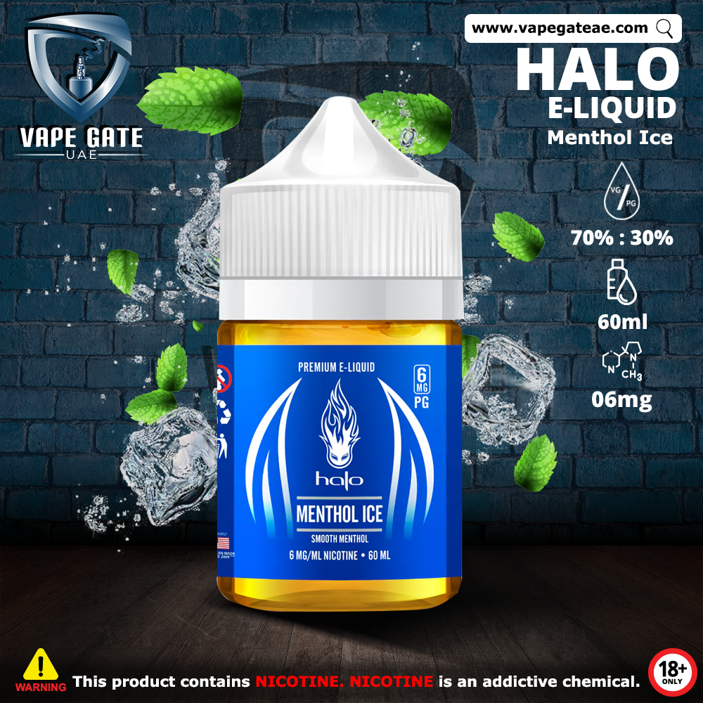 Halo Menthol Ice - E Liquid